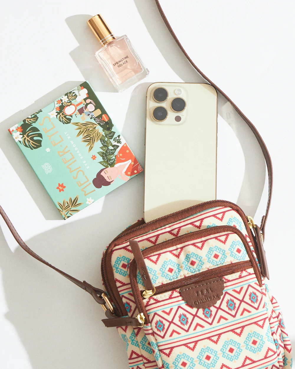 Teal by Chumbak Mercado Aztec Wallet Sling Bag - Image 3