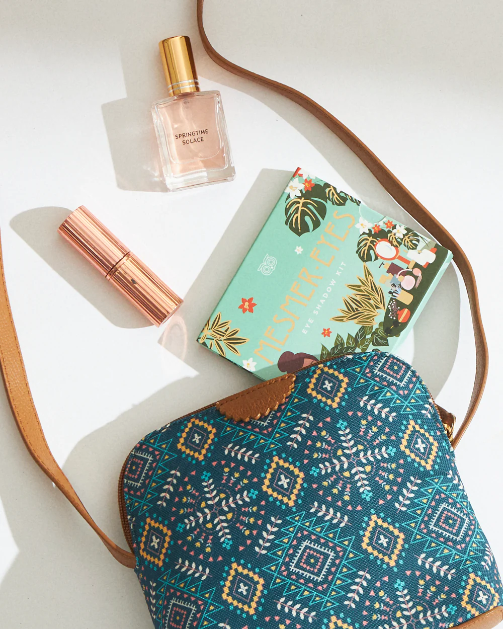 Teal by Chumbak Mexico Aztec Sling Bag - Image 3