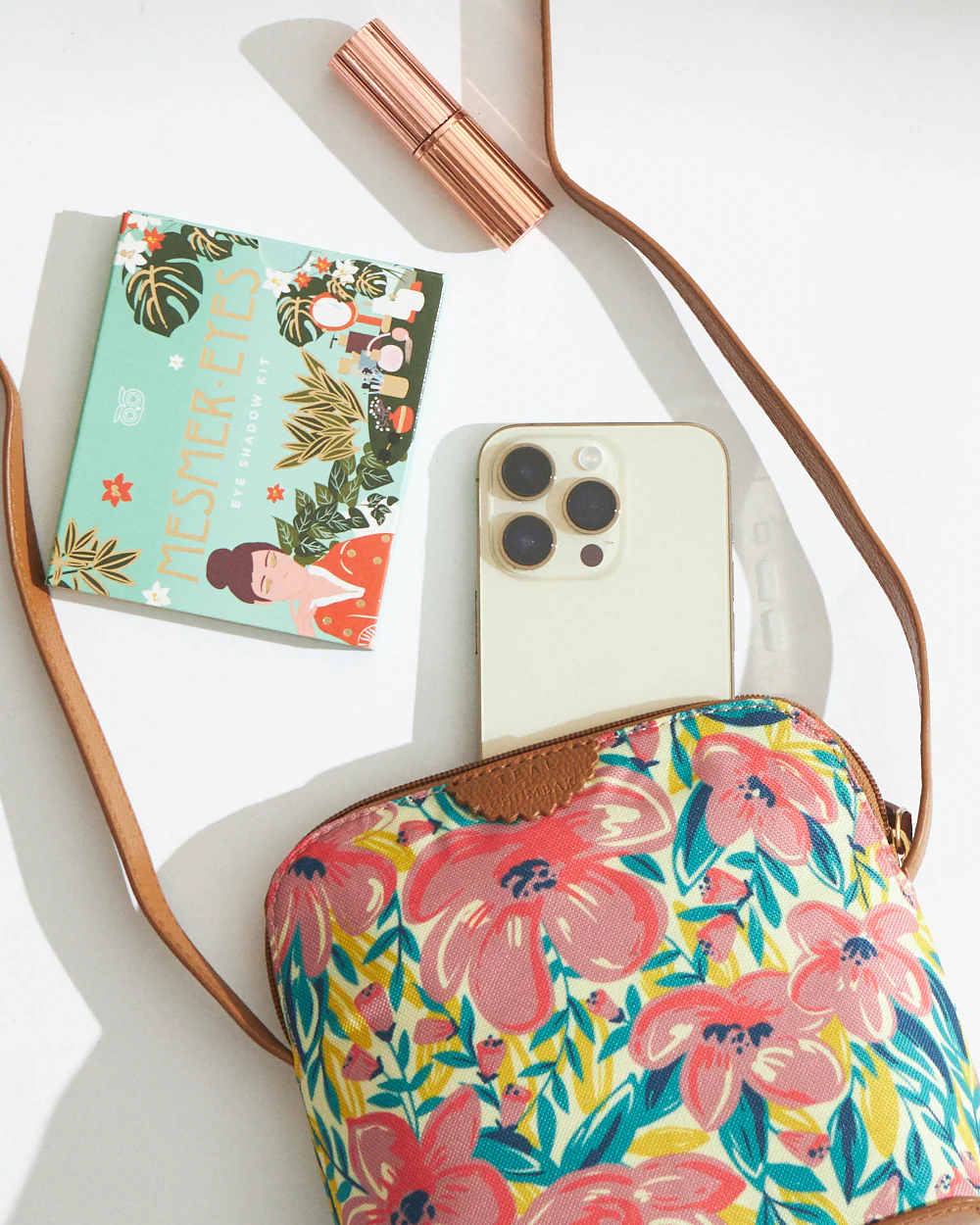Teal By Chumbak Sunshine State Crossbody Bag ' Pink - Image 3