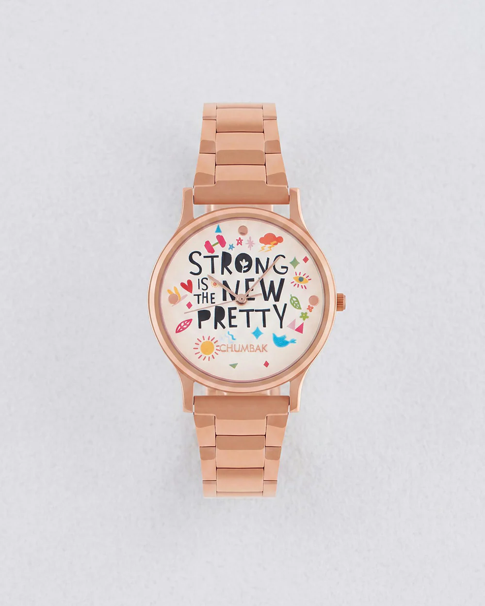 TEAL by Chumbak Strong is the new pretty Watch,Metal link Strap - Image 2