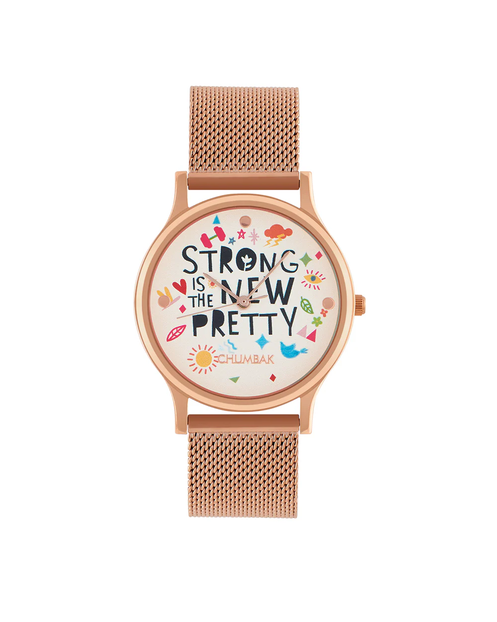 TEAL by Chumbak Strong is the new pretty Watch,Metal Mesh Strap - Image 2