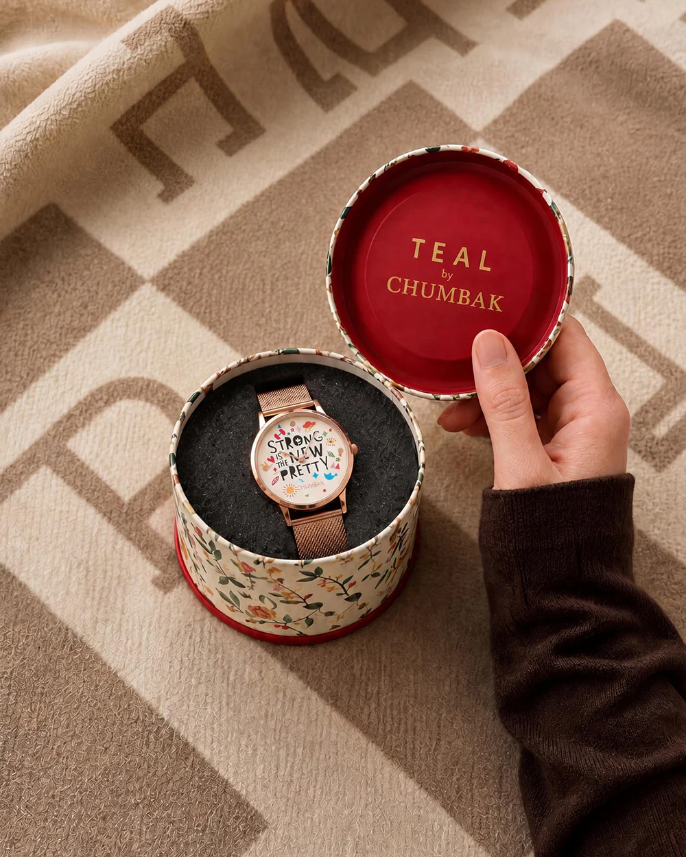 TEAL by Chumbak Strong is the new pretty Watch,Metal Mesh Strap - Image 7