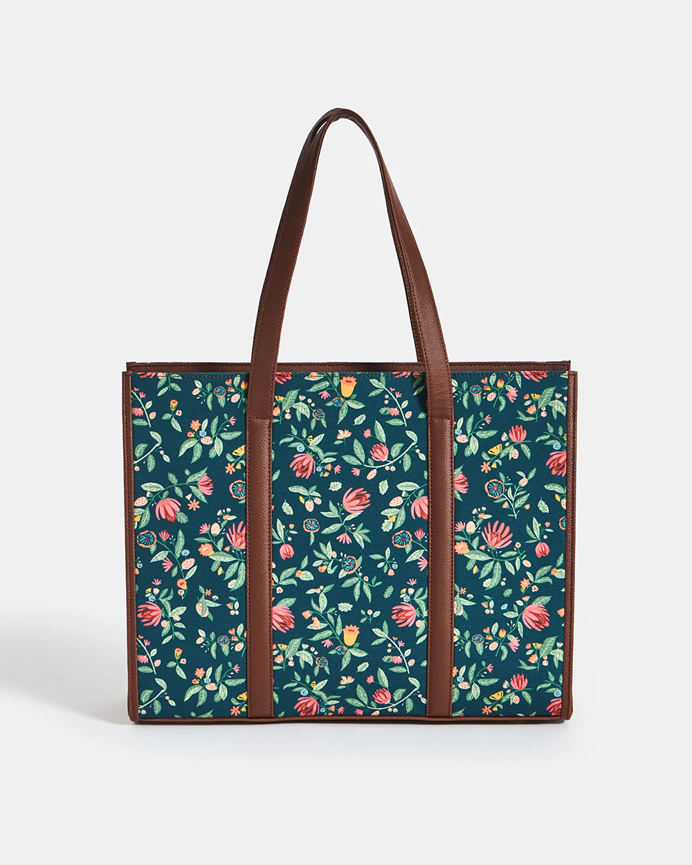 Teal by Chumbak | Sugarbushes Canvas Tote - Image 10