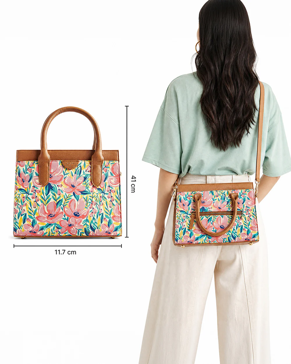 Teal by Chumbak Sunshine State Hand Bag - Image 4