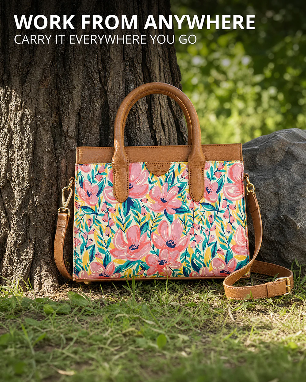 Teal by Chumbak Sunshine State Hand Bag - Image 6