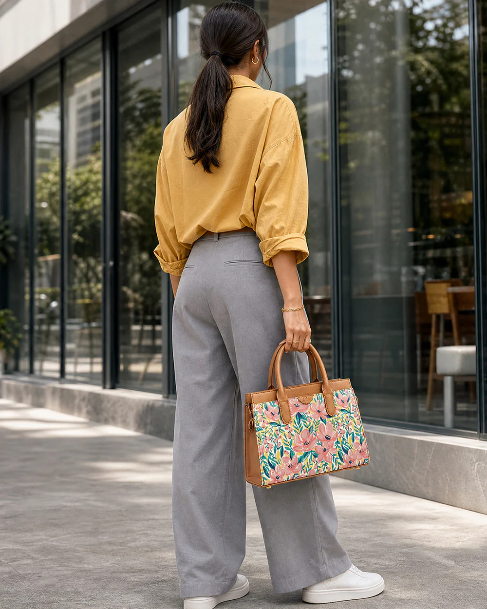 Teal by Chumbak Sunshine State Hand Bag - Image 8