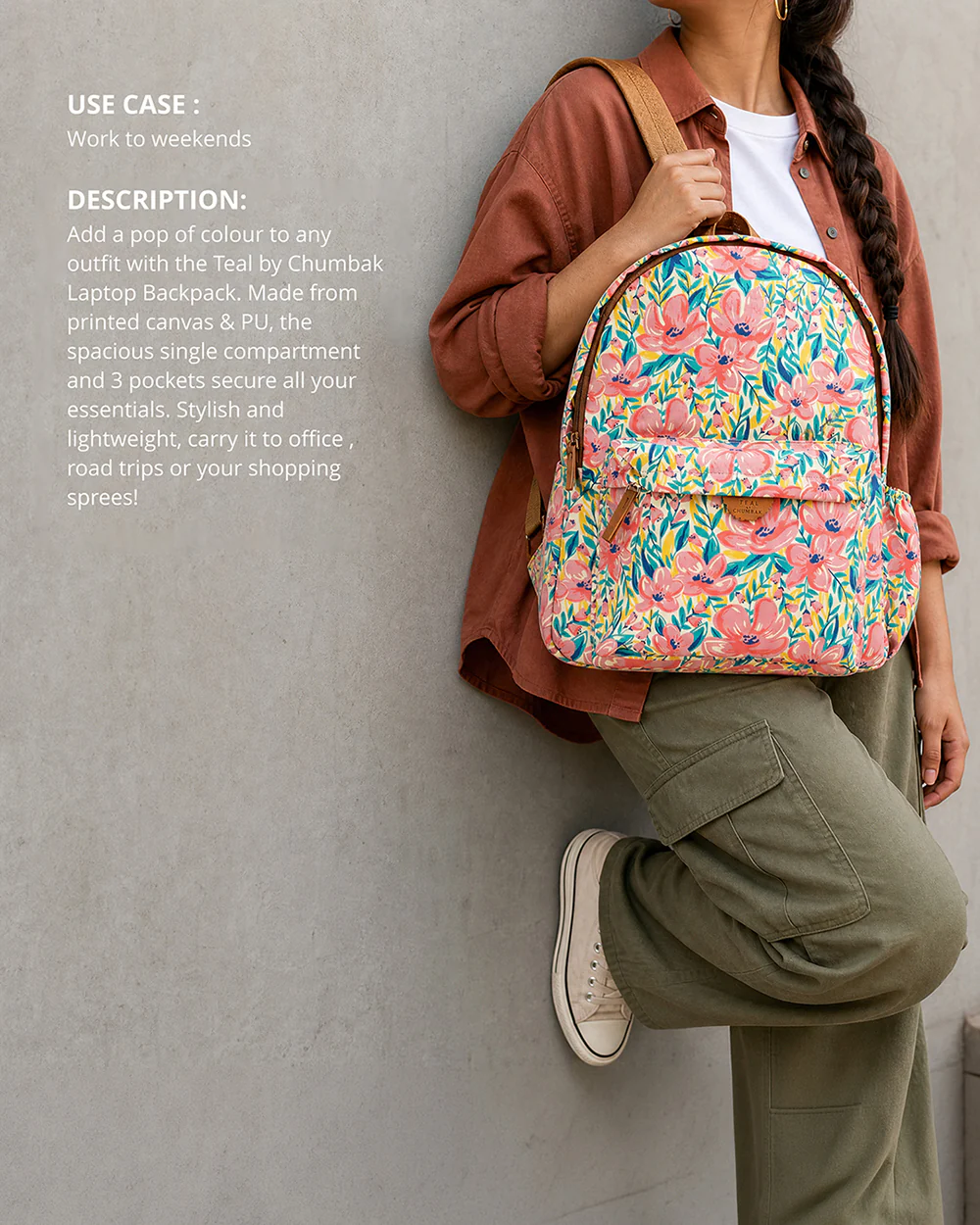 TealbyChumbak Sunshine State Laptop Backpack - Image 3