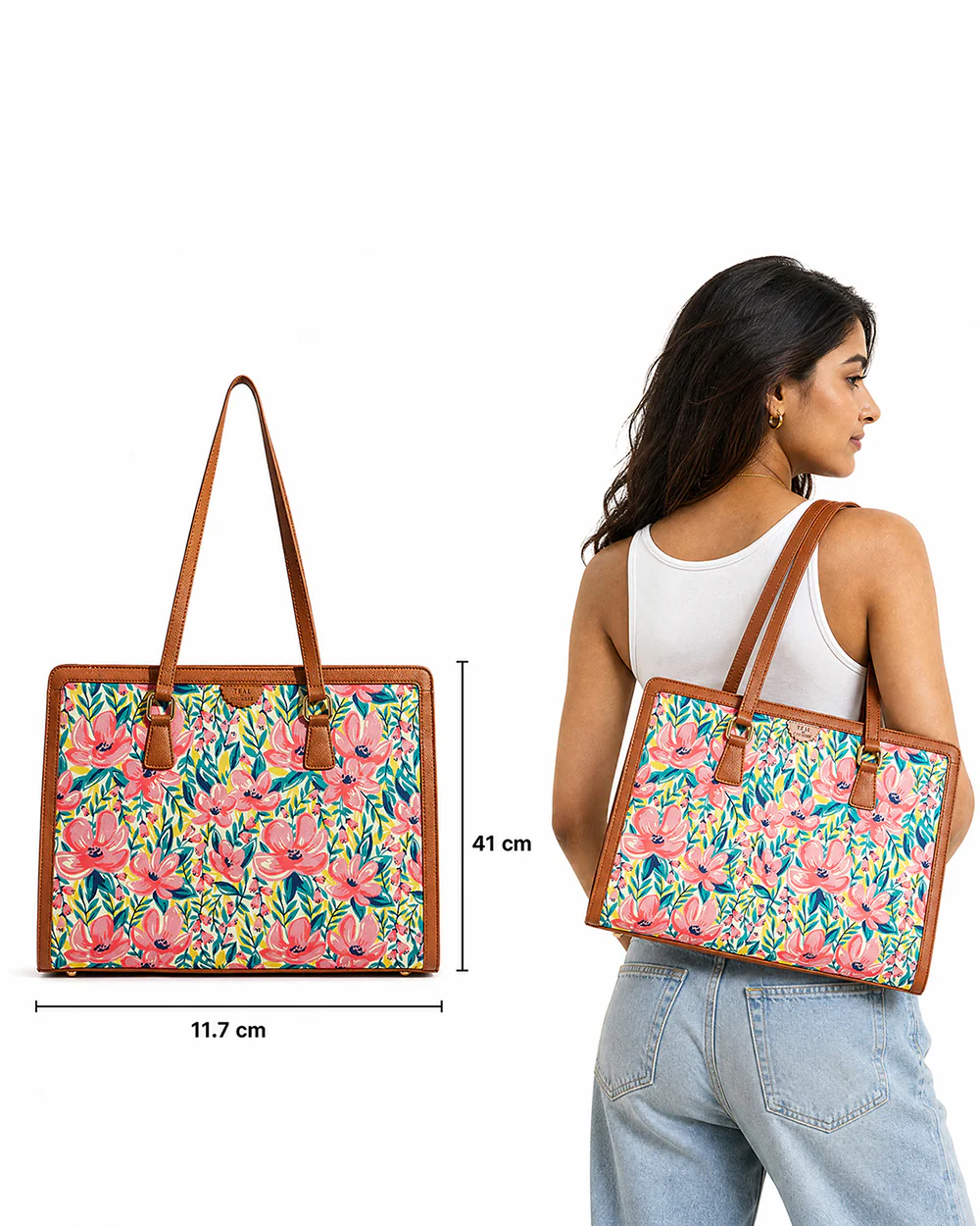 Teal by Chumbak Sunshine State Office Tote - Image 4