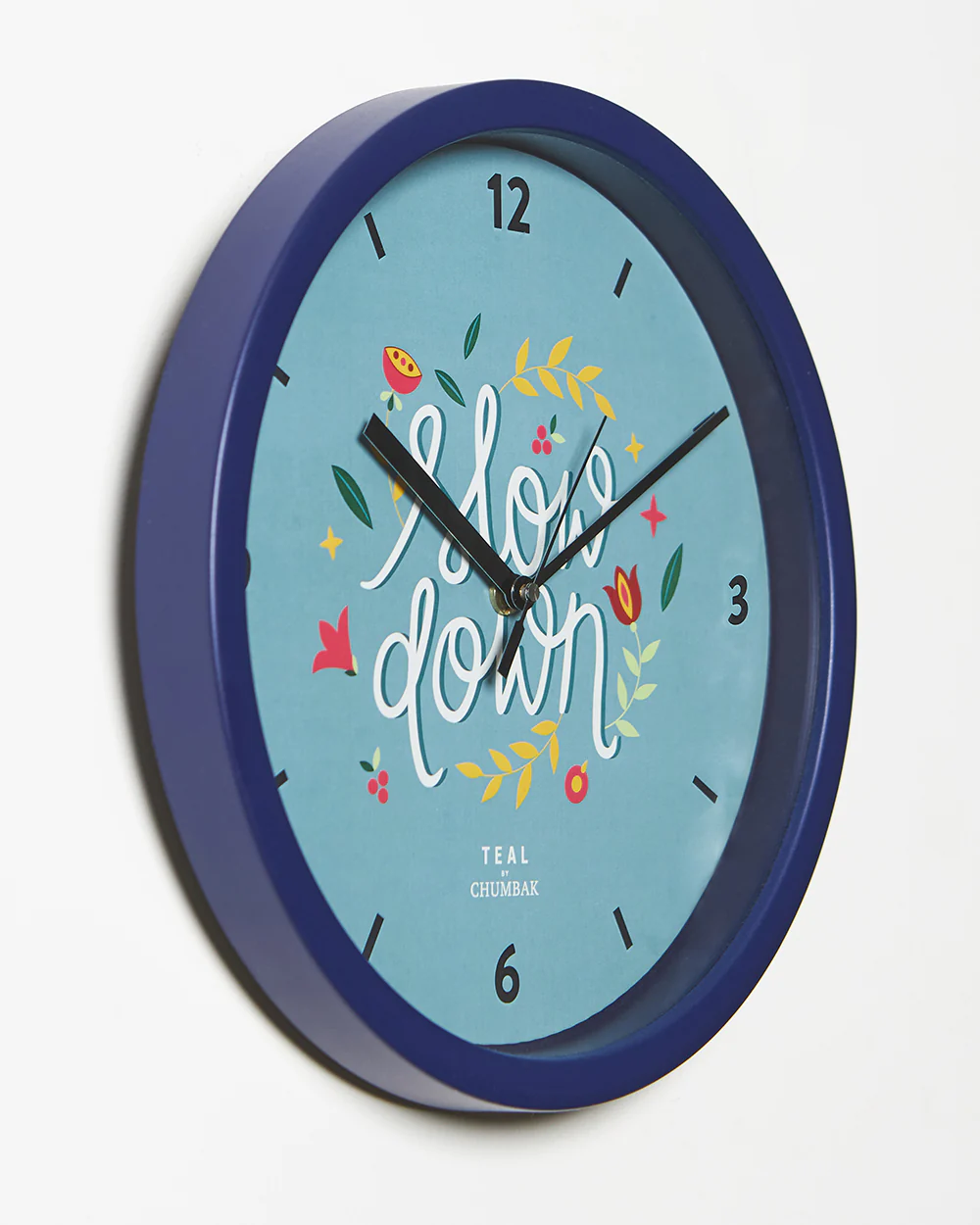 Teal by Chumbak Wall Clocks | 11 inch| Silent Sweep movement - Image 57