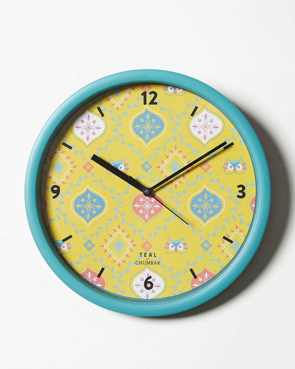 Teal by Chumbak Wall Clocks | 11 inch| Silent Sweep movement - Image 74