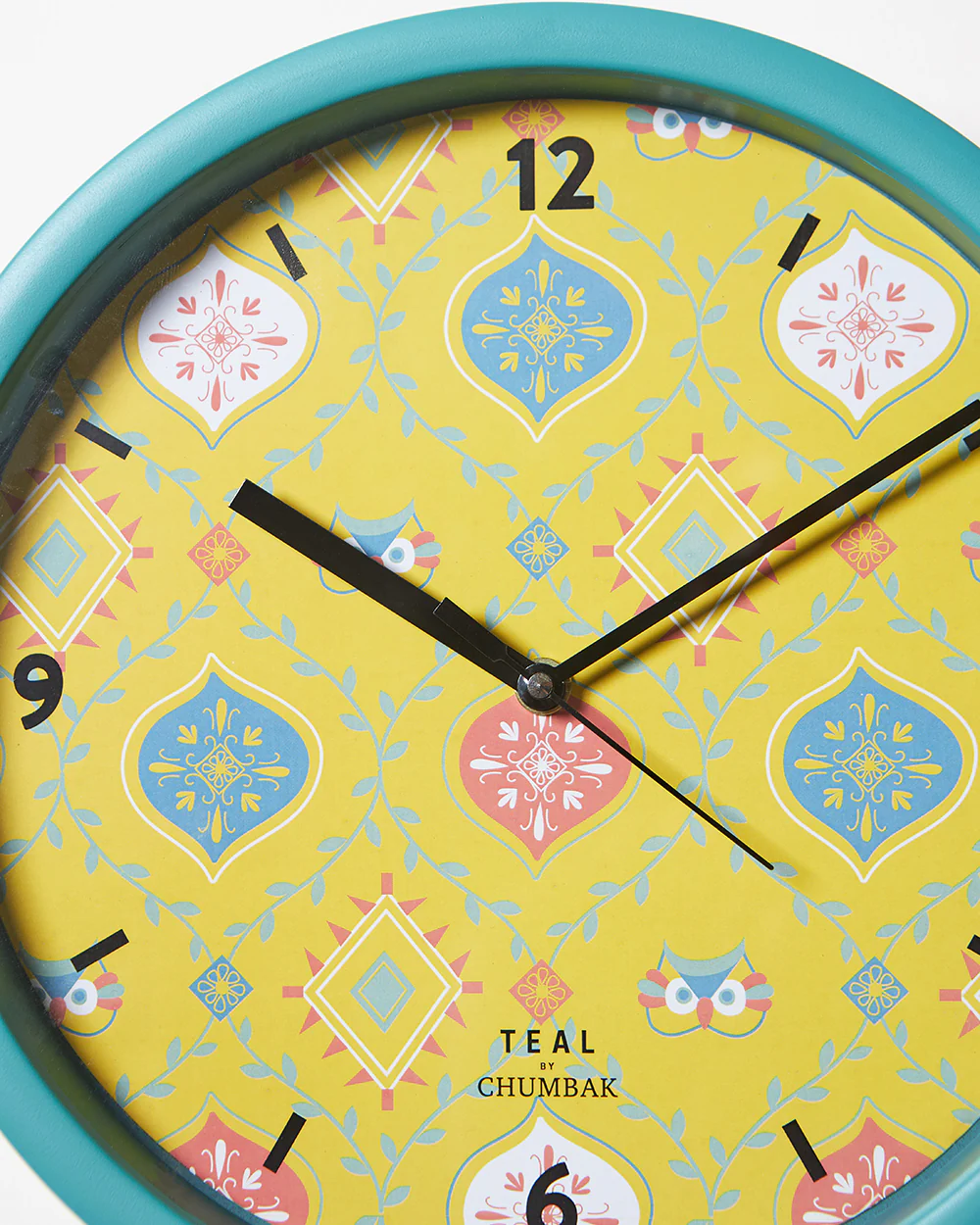 Teal by Chumbak Wall Clocks | 11 inch| Silent Sweep movement - Image 77