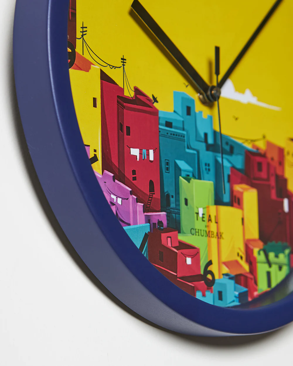 Teal by Chumbak Wall Clocks | 11 inch| Silent Sweep movement - Image 85