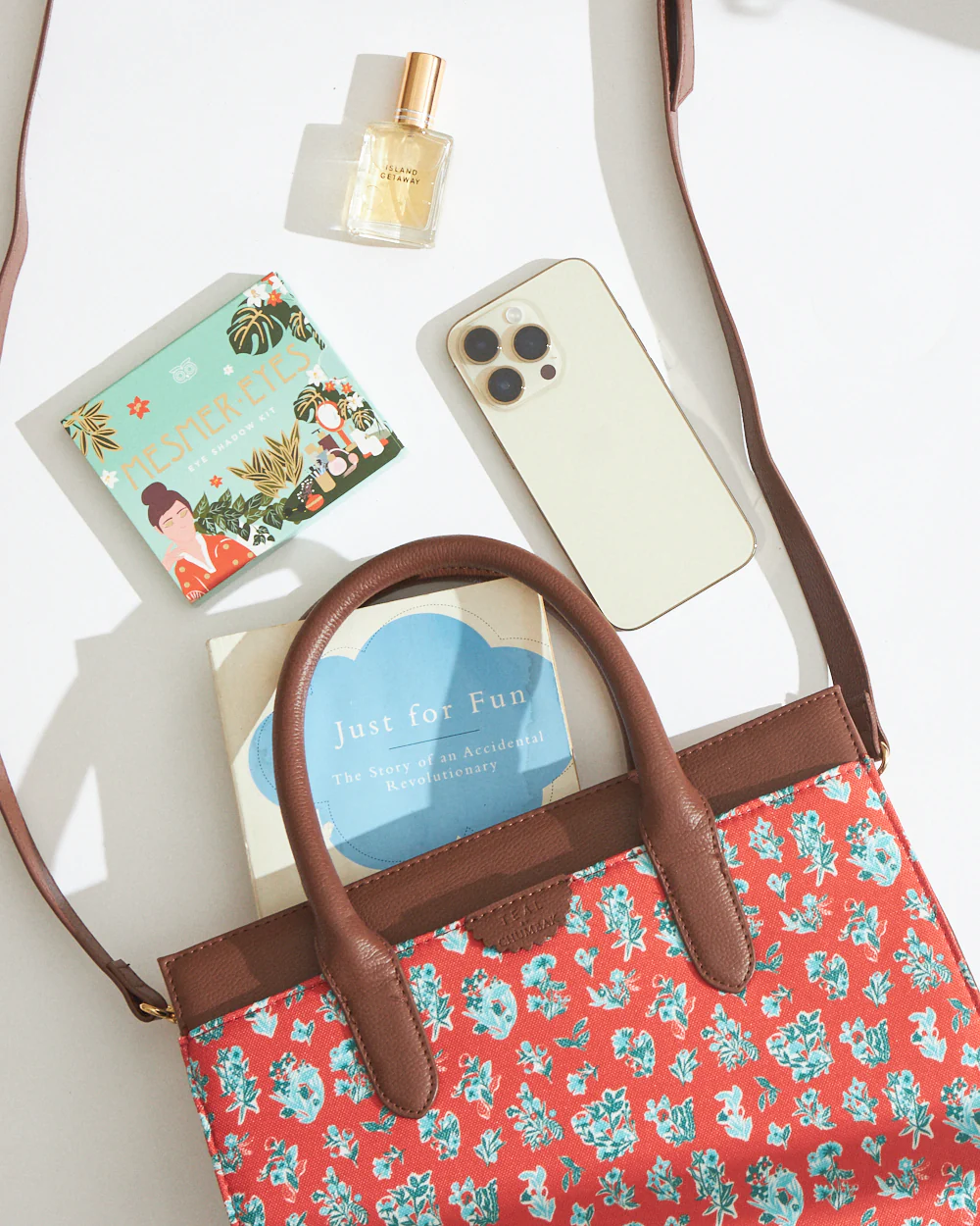 Teal by Chumbak Wildflower Hand Bag - Image 3