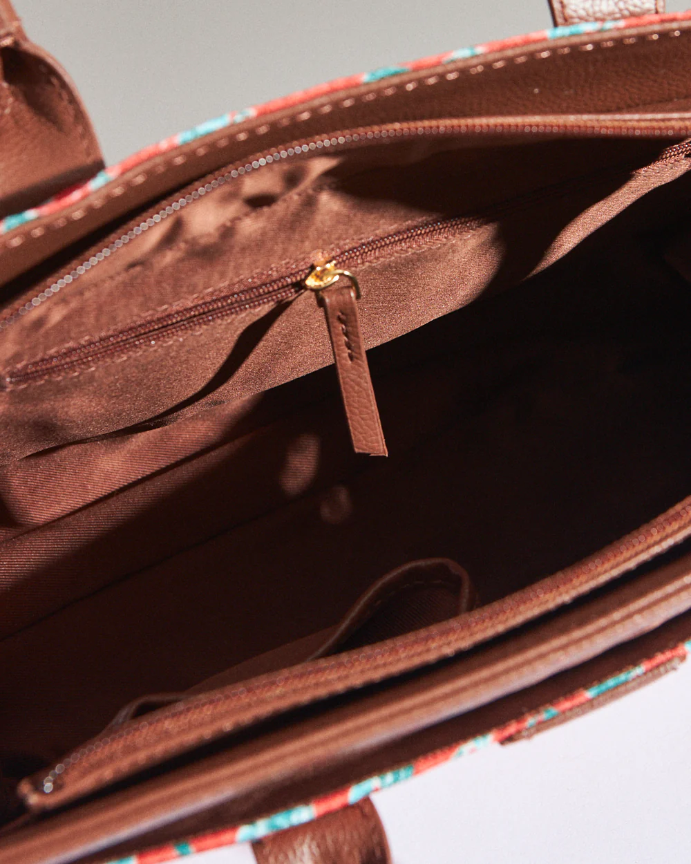 Teal by Chumbak Wildflower Hand Bag - Image 4