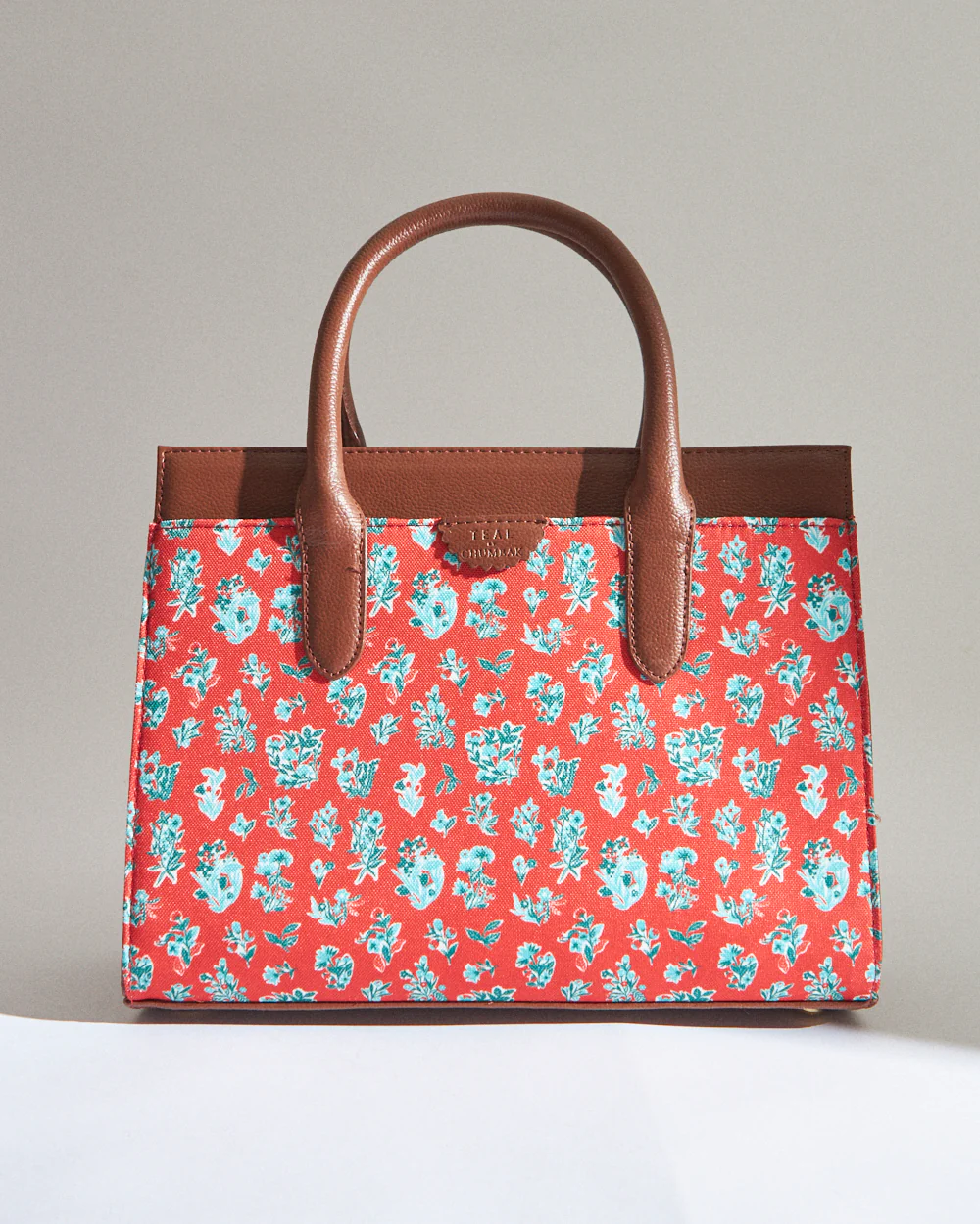 Teal by Chumbak Wildflower Hand Bag - Image 6