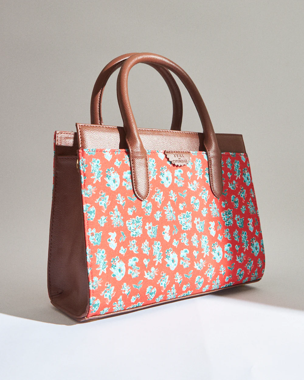 Teal by Chumbak Wildflower Hand Bag - Image 7