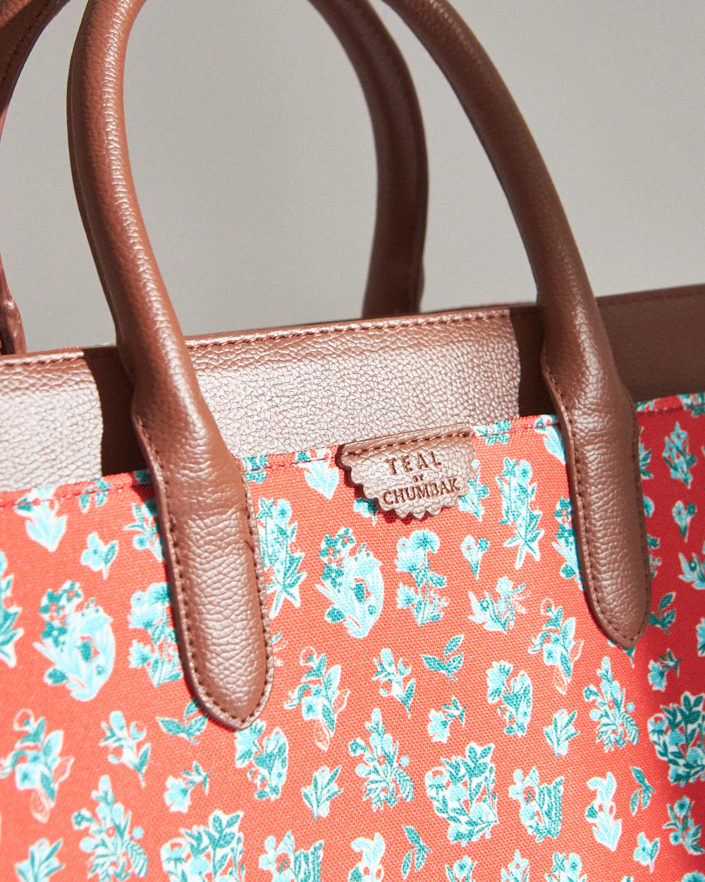 Teal by Chumbak Wildflower Hand Bag - Image 8