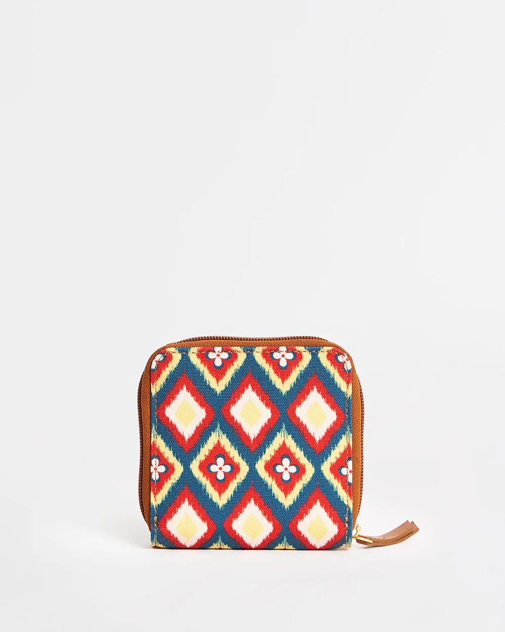 TealByChumbak Ikkat Glow Mini Wallet - Image 3