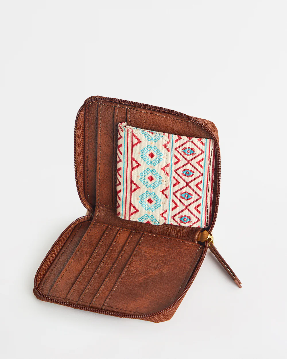 TealByChumbak Mercado Aztec Mini Wallet - Image 6