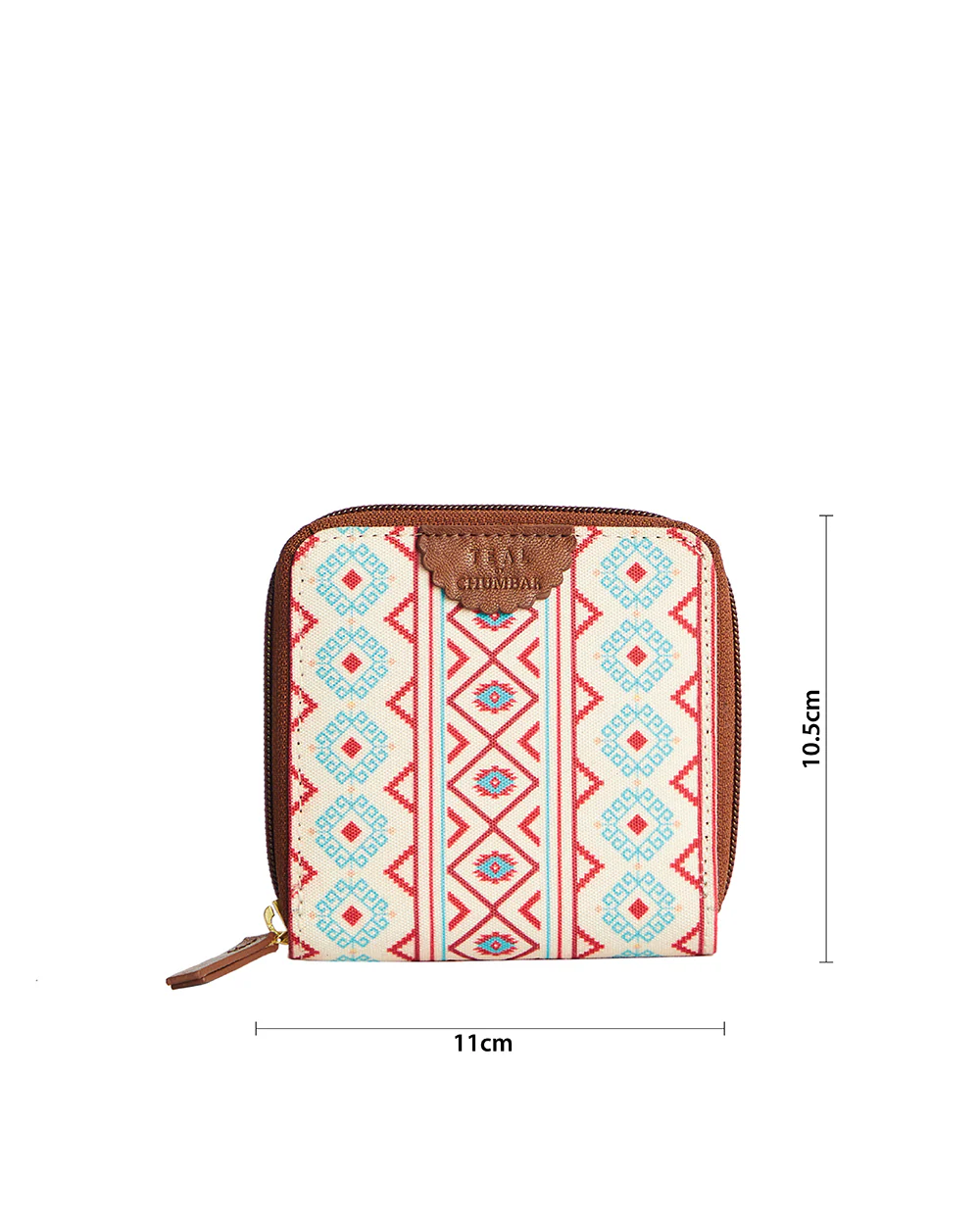 TealByChumbak Mercado Aztec Mini Wallet - Image 7