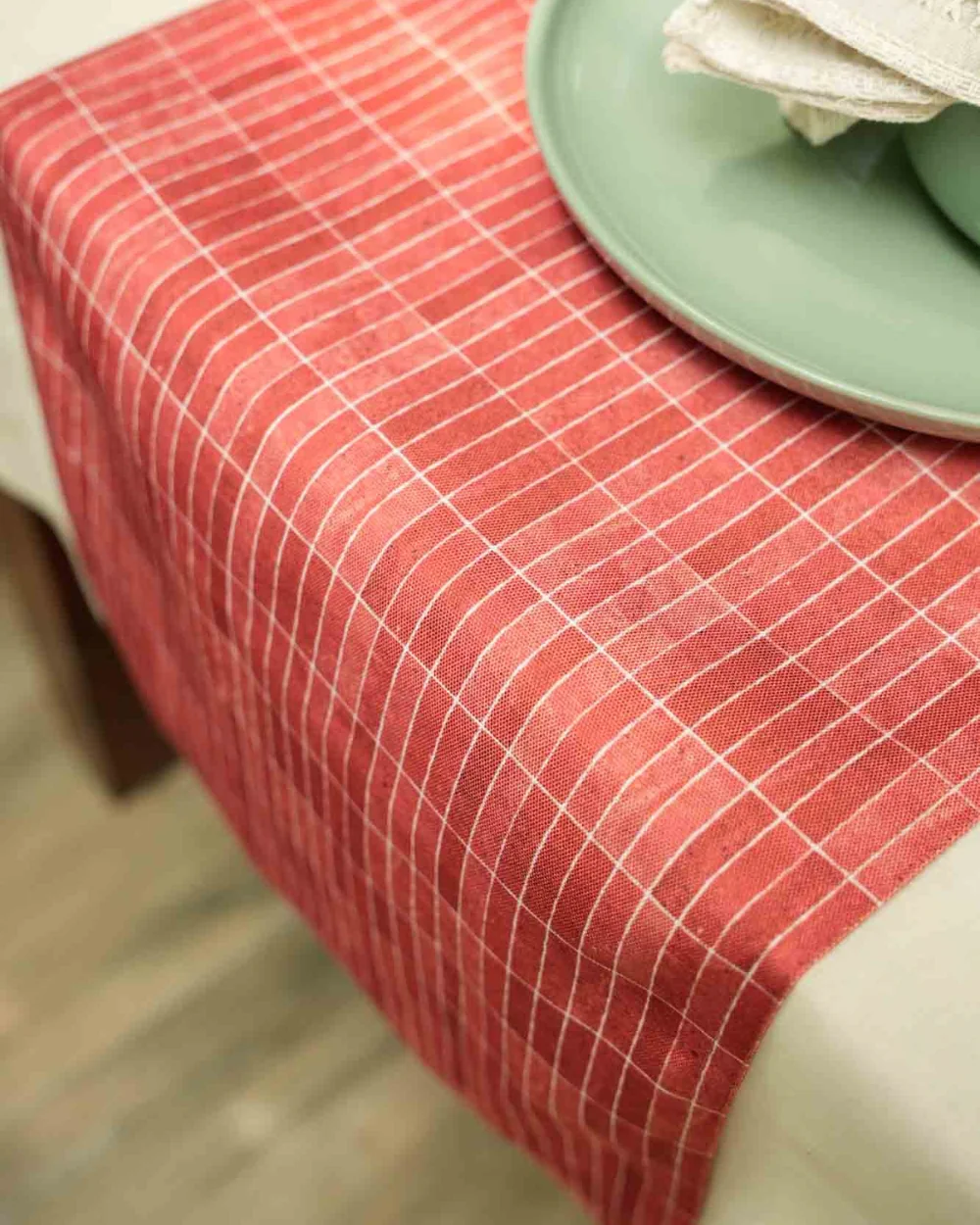 Terracotta Table Runner, 80" - Image 3