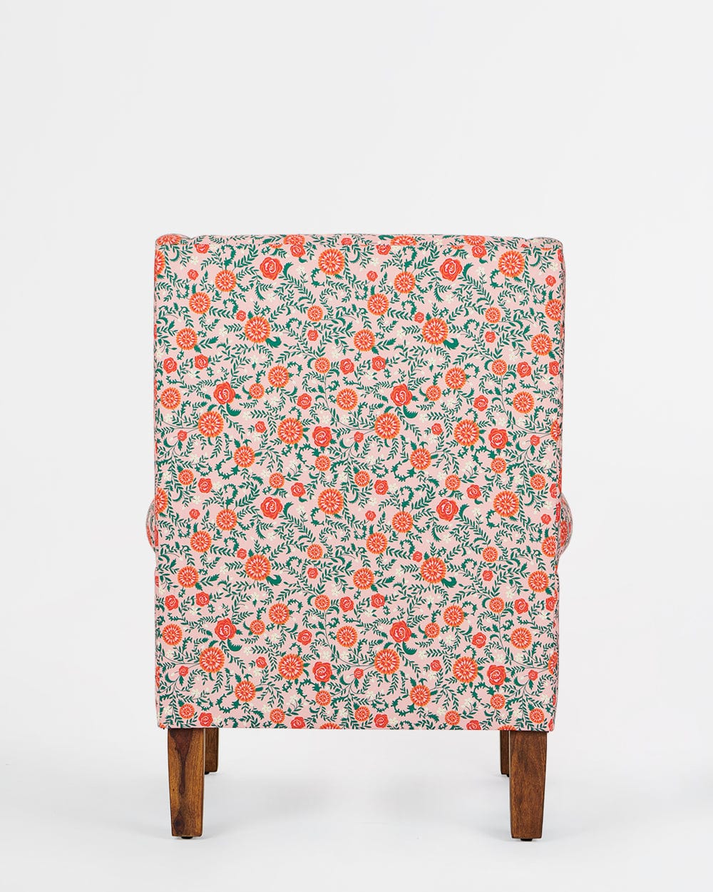 The Begum Wing Chair - Earthy Floral - Image 3