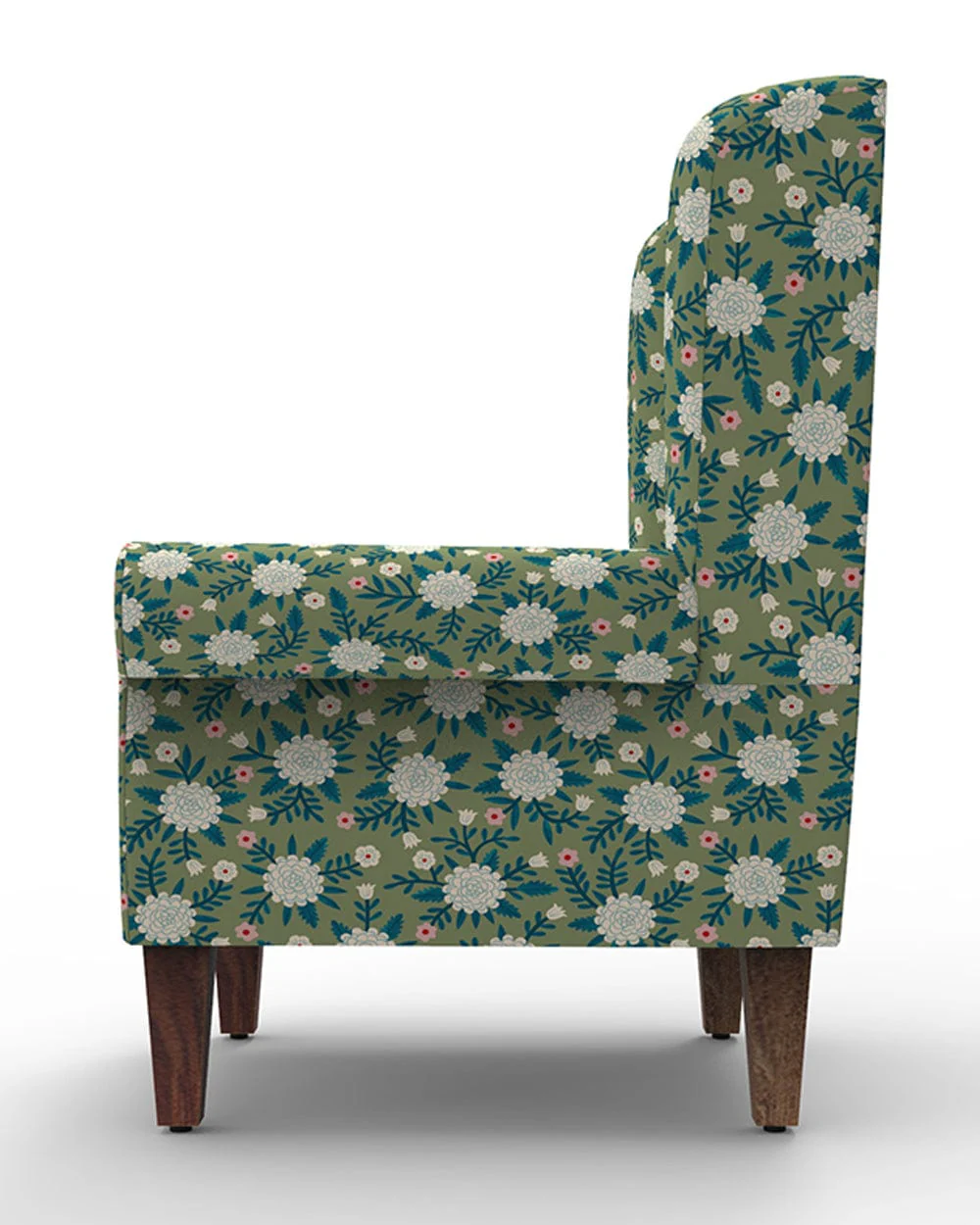 The Begum Wing Chair -Printed - Image 46