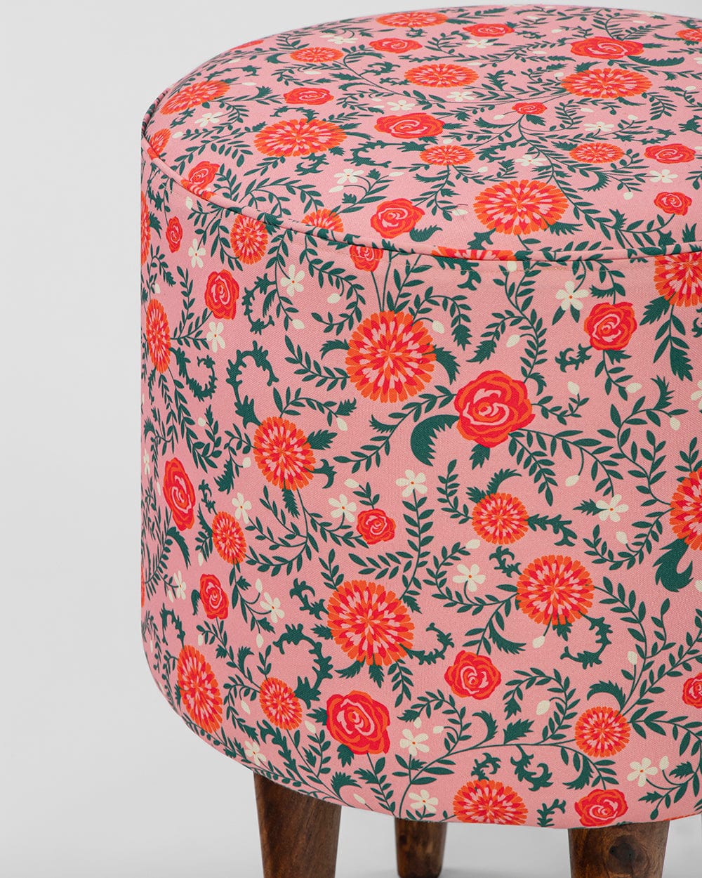 The French Pouffe -Earthy Floral - Image 4