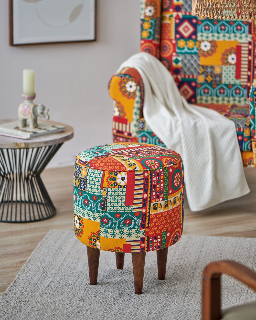 The French Pouffe - Printed - Image 11