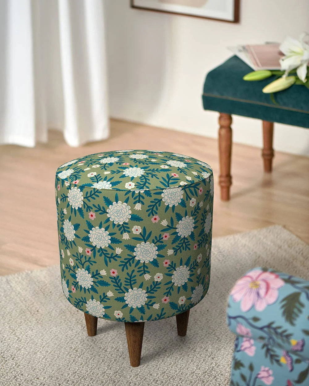 The French Pouffe - Printed - Image 26