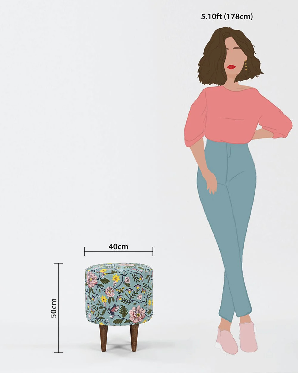 The French Pouffe - Spring Bloom - Image 6
