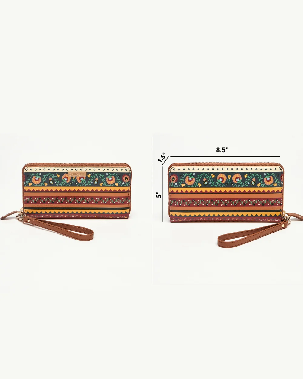 The Jaipur  Wallet - Floral | Digital Nomad - Image 6