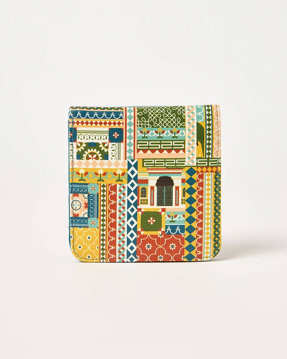 The Kyoto Wallet - Mini | Karaikudi Tiles - Image 9