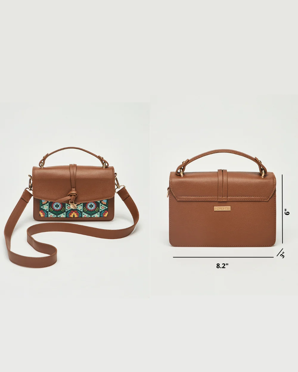 The London Satchel -  Floral | Digital Nomad - Image 5