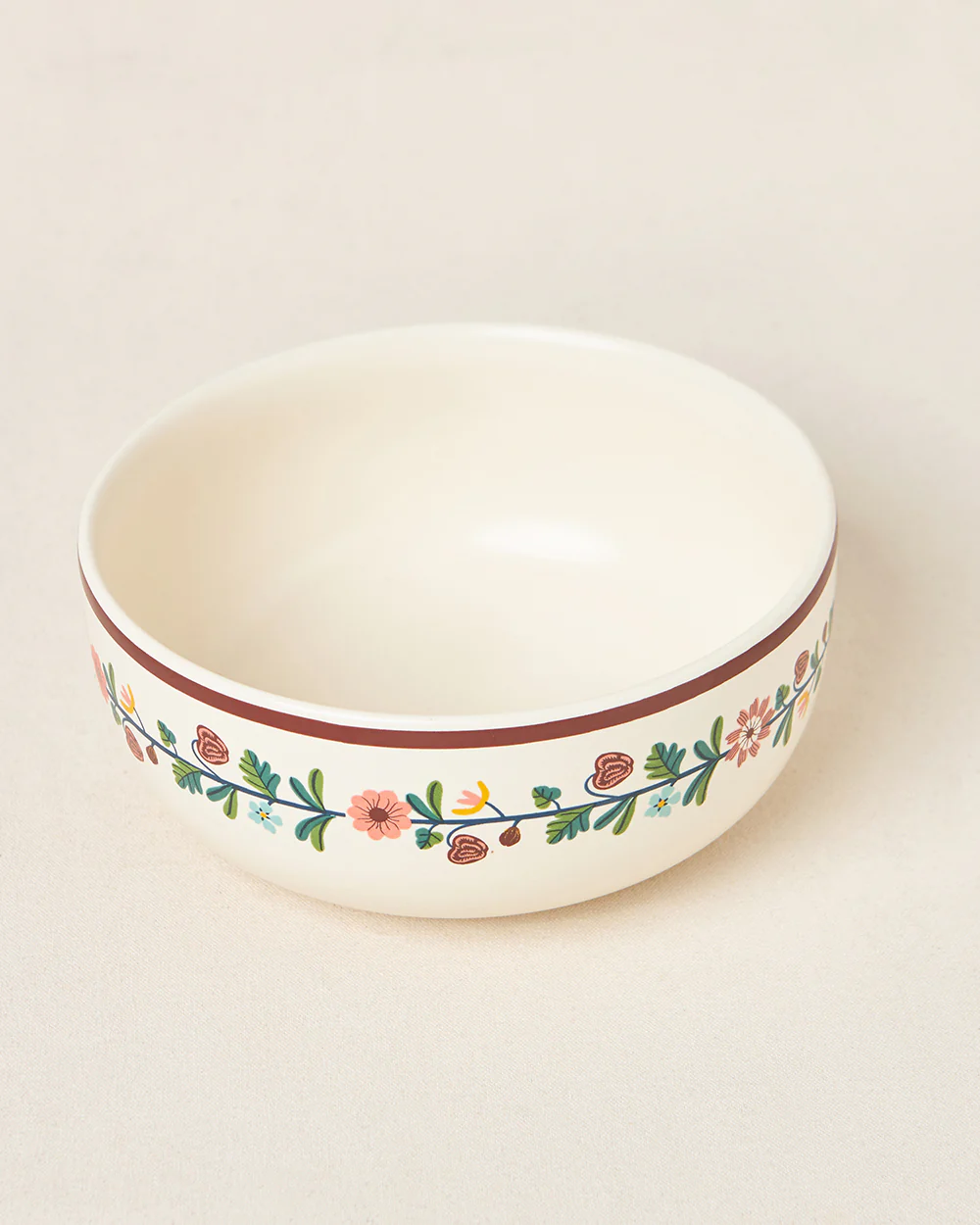 Tiara Serving Bowl, 8" dia | Kashmir Trails - Image 3