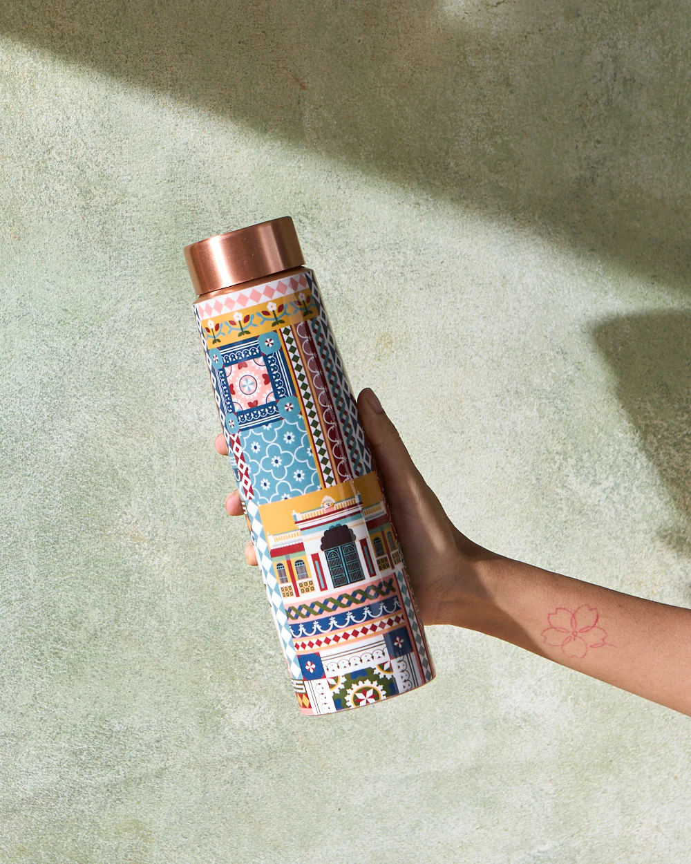 Tiruvila Copper Sipper, 900 ml