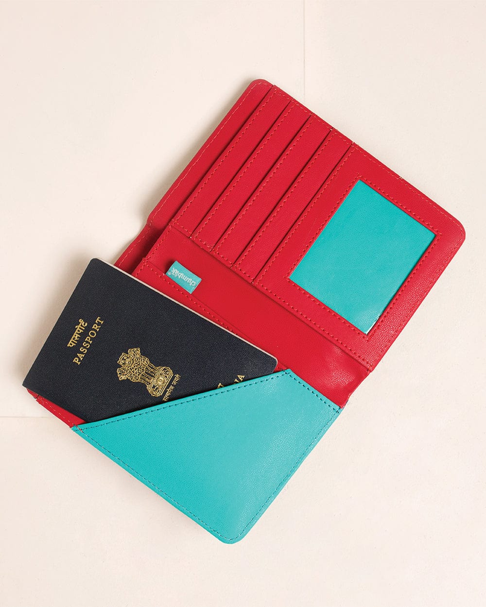 Travel Diaries Blue Passport Holder - Image 2