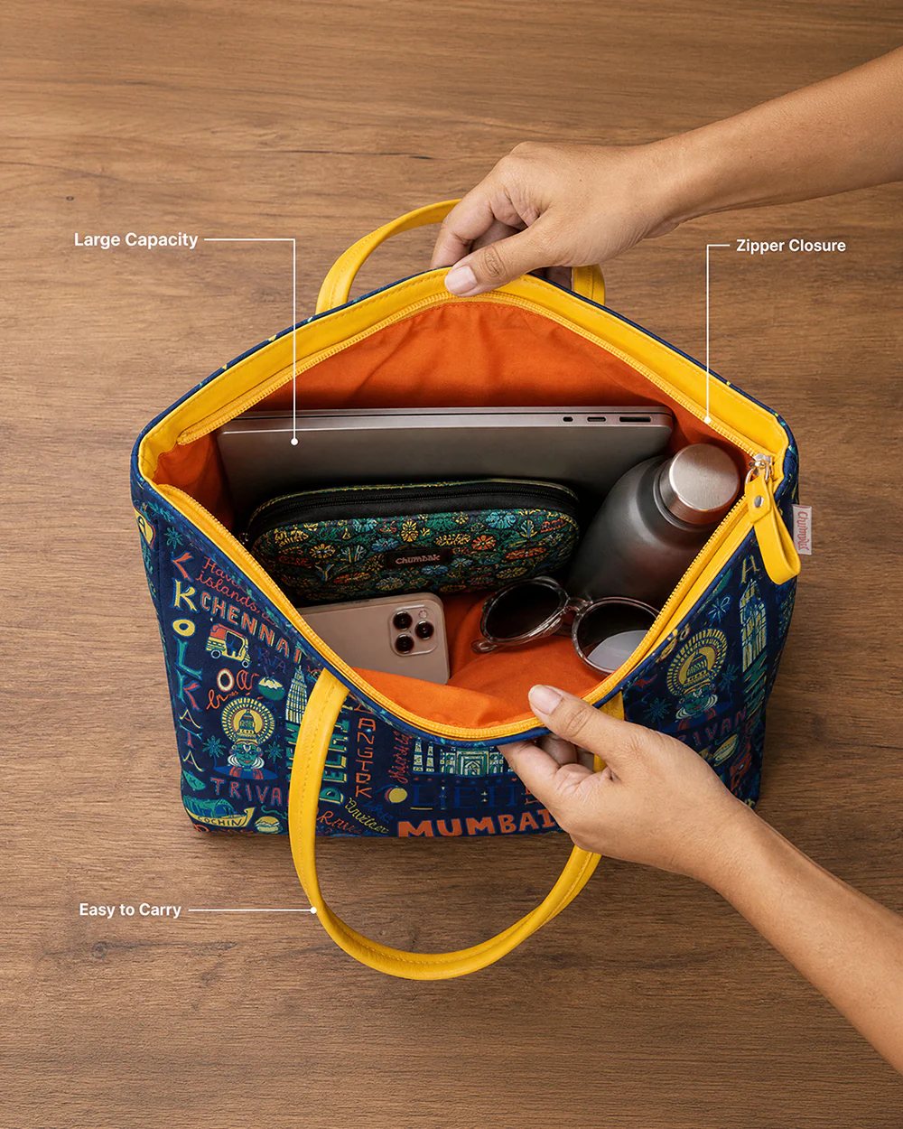 Travel Diaries Tote Bag - Image 5