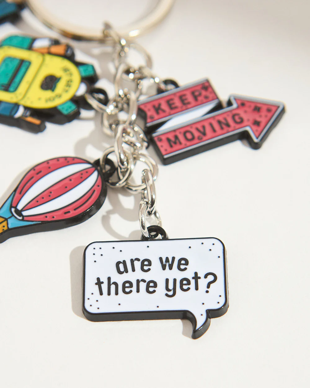 Chumbak Classic Travel Metal Keychain - Image 4
