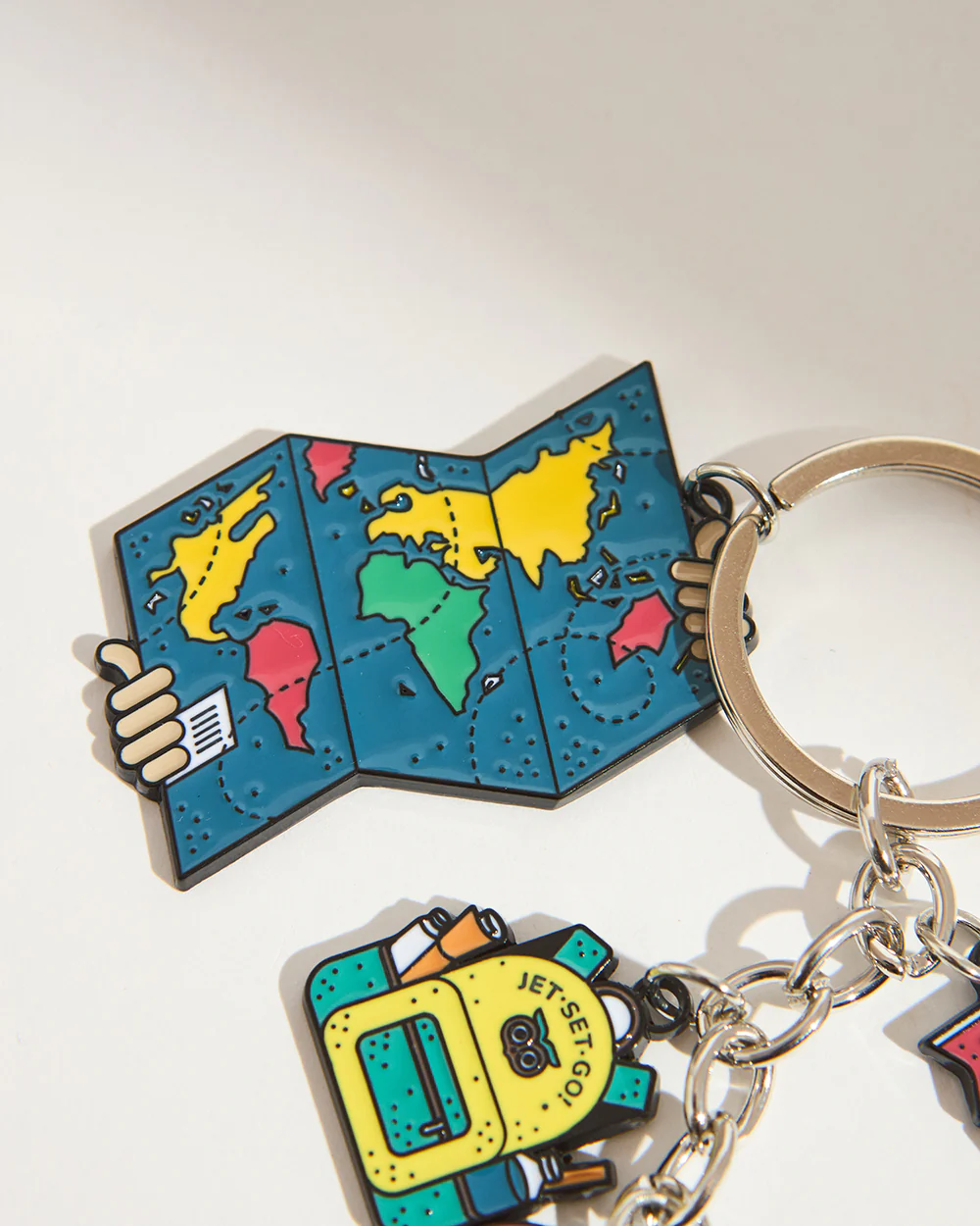 Chumbak Classic Travel Metal Keychain - Image 5