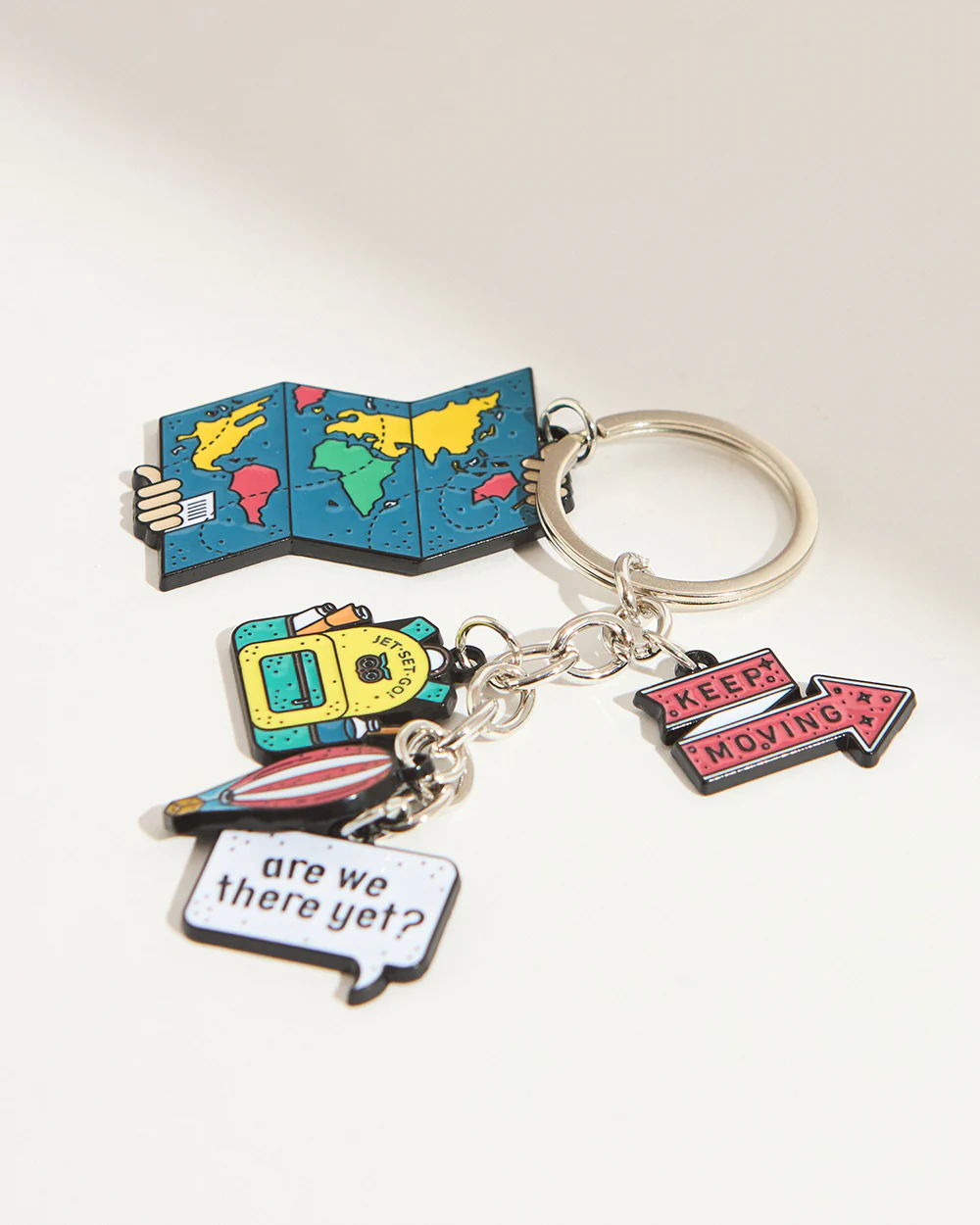 Chumbak Classic Travel Metal Keychain - Image 7