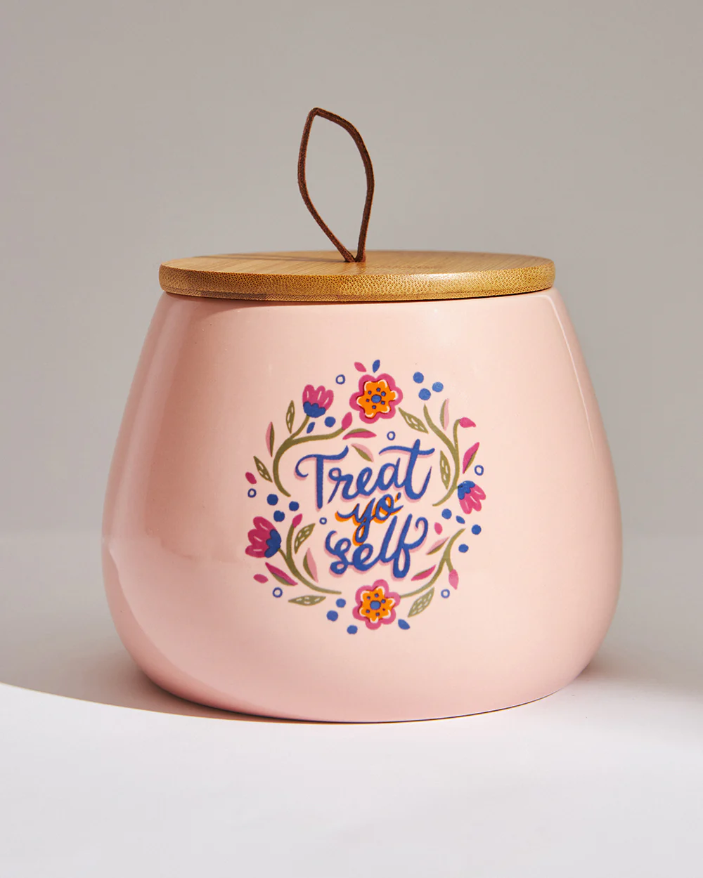 Treat Your Self Pink Mason Jar - Image 2