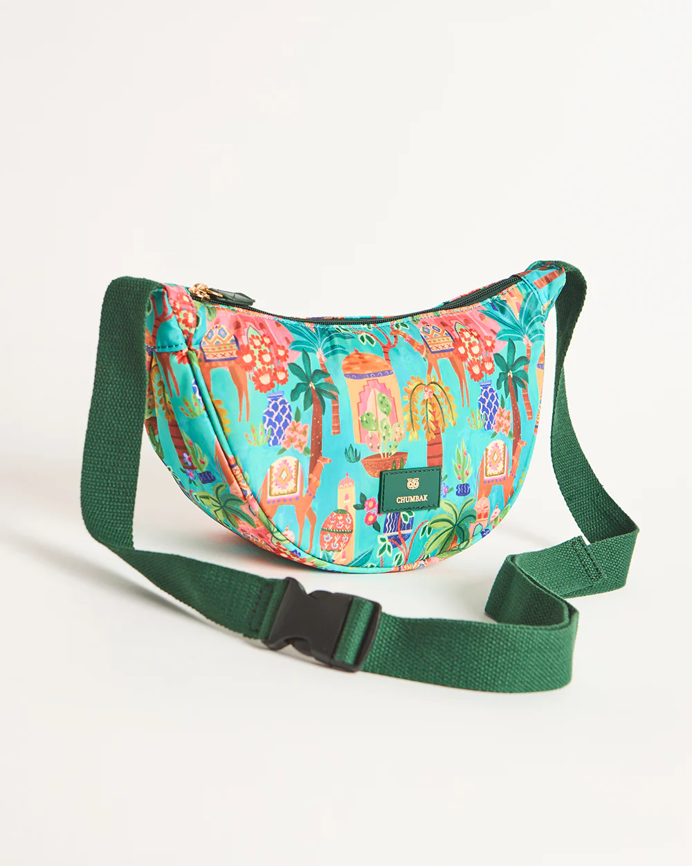 Trippy Half Moon Shoulder Bag - Jaipurscape | Digital Nomad - Image 3