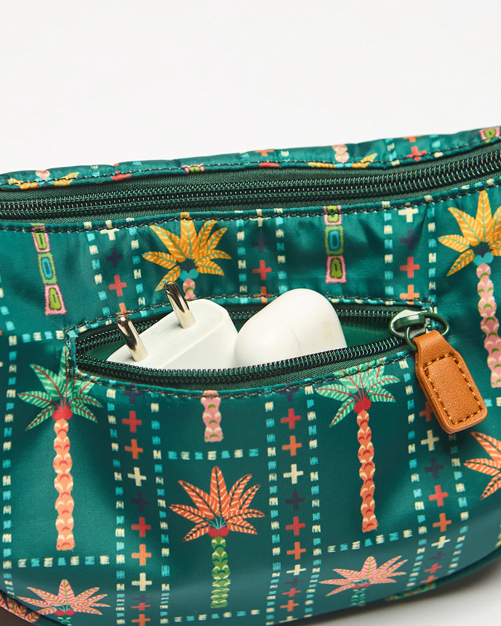 Trippy Half Moon Shoulder Bag - Palms | Digital Nomad - Image 6