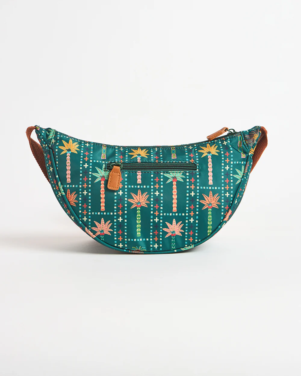 Trippy Half Moon Shoulder Bag - Palms | Digital Nomad - Image 8