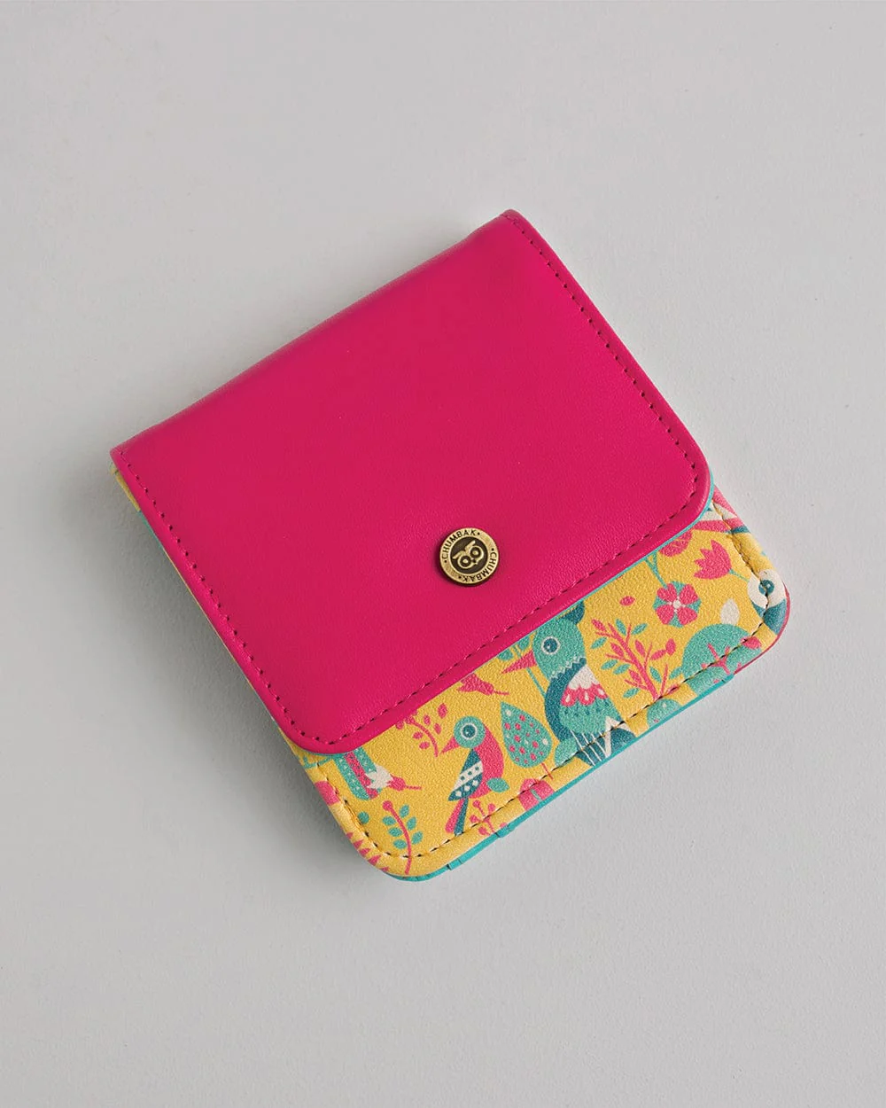 Tropical Birdie Wallet ' Yellow