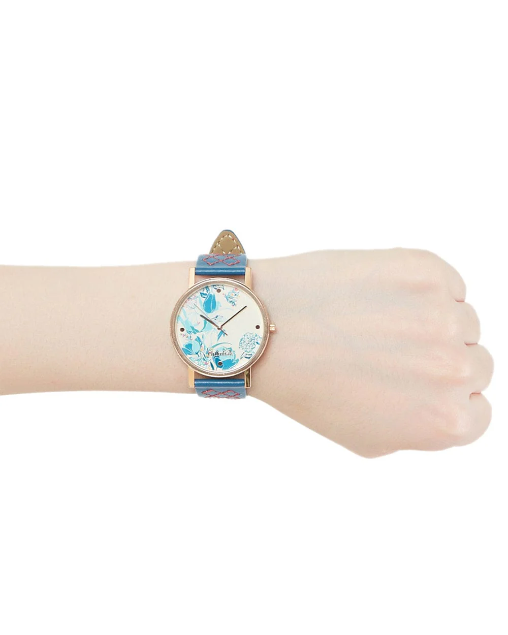 TEAL by Chumbak Tulip Garden Quilted Wrist Watch - Image 2