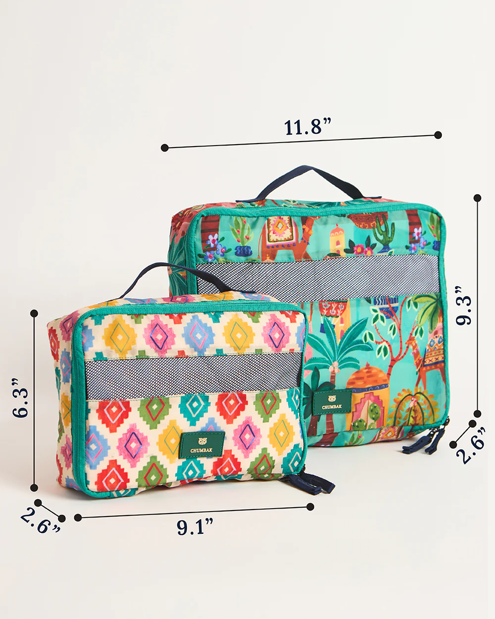 Vacay Travel Organizer Set - Set of 2, Jaipurscape | Digital Nomad - Image 5