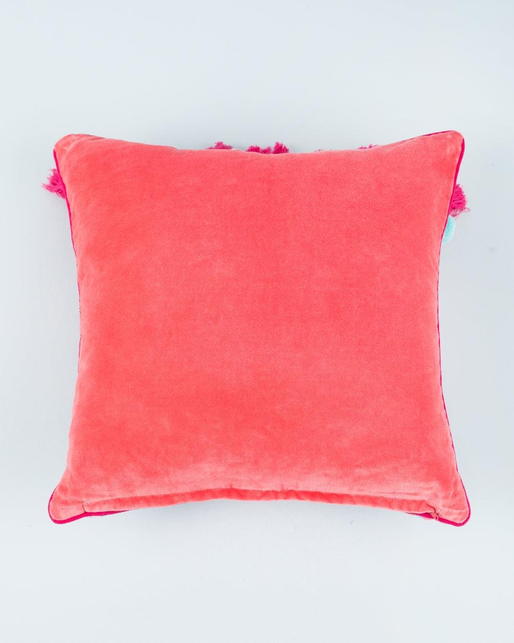 Boho Cycle Pom ' Pom Cushion Cover - Image 4