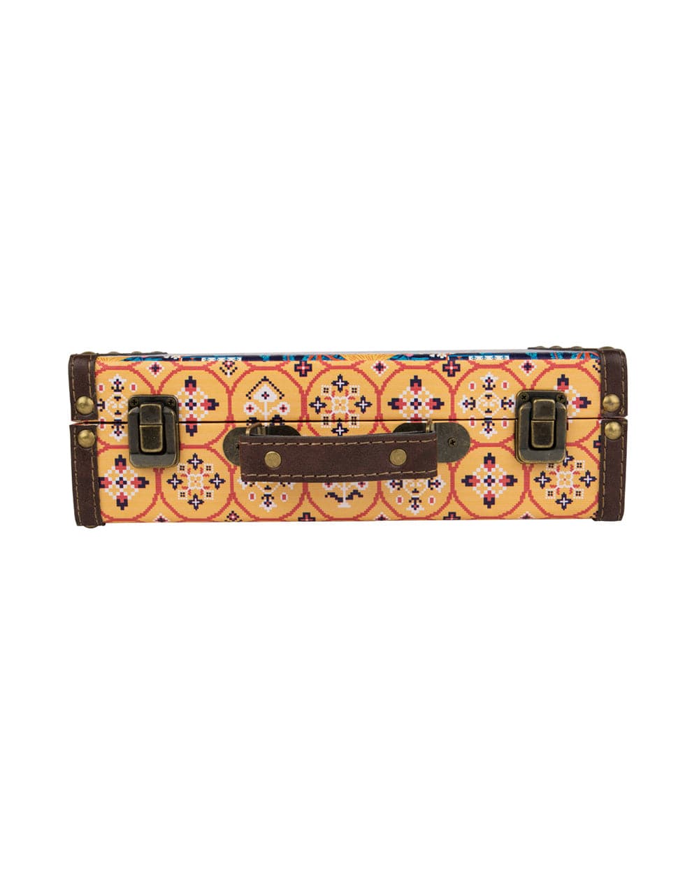 Vivid Village Mini Suitcase - Yellow - Image 4